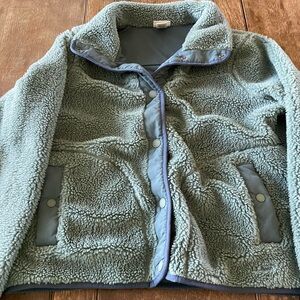 L.L. Bean Sherpa Jacket; Women’s L